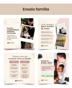 pack canva fotografia posts instagram fotografo de familia ensaio gestante newborn 5